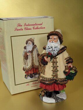 Vintage Santa Claus International Resources SC37 Mikulase Slovakia Santa 4.5"